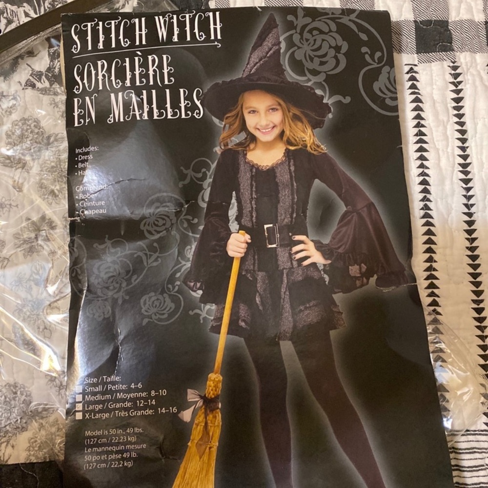 Stitch Witch girl’s Halloween costume